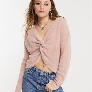 Hollister Super Soft Reversible Twist Sweater
